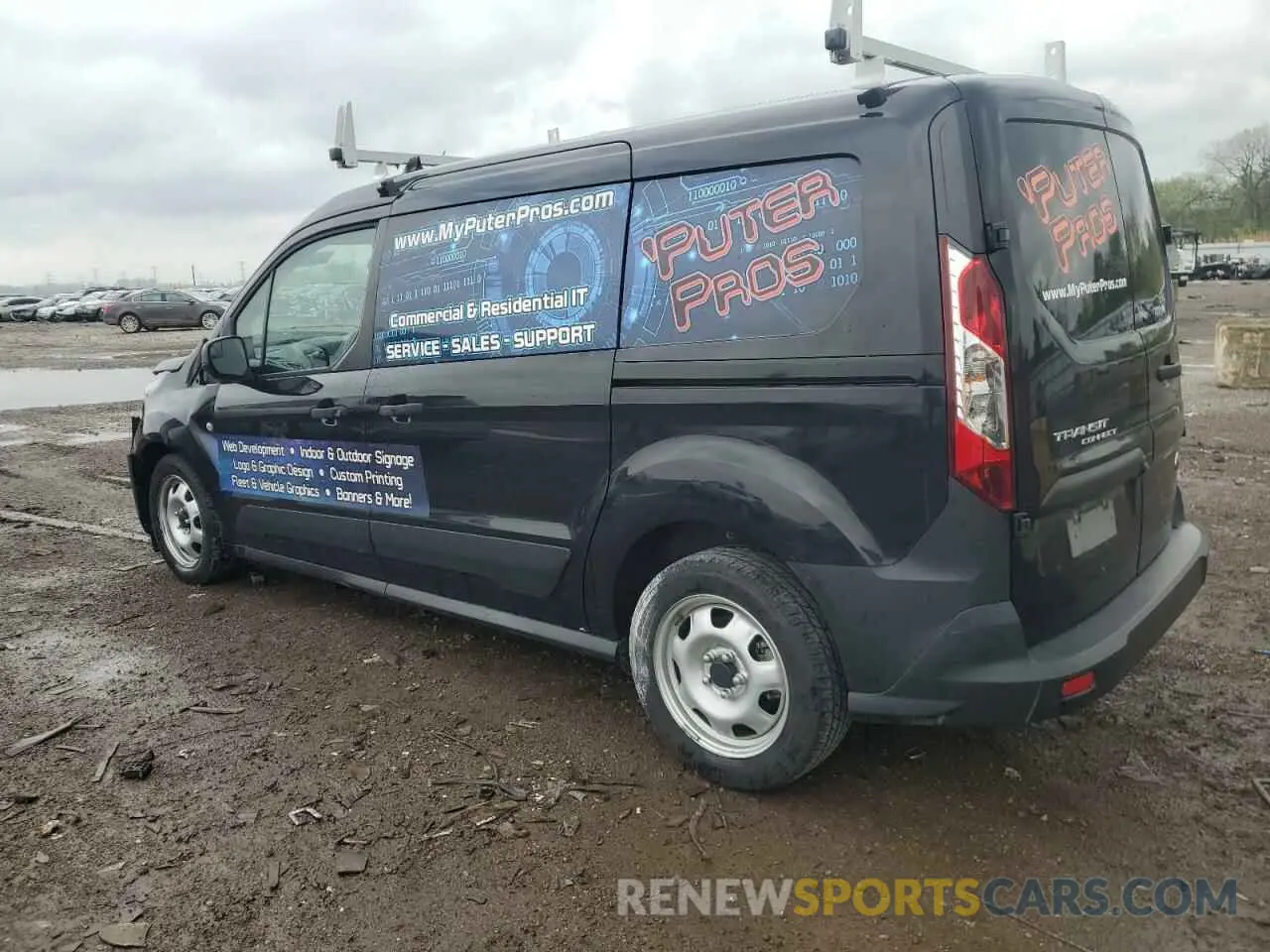 2 Photograph of a damaged car NM0LS7E28M1491845 FORD TRANSIT 2021