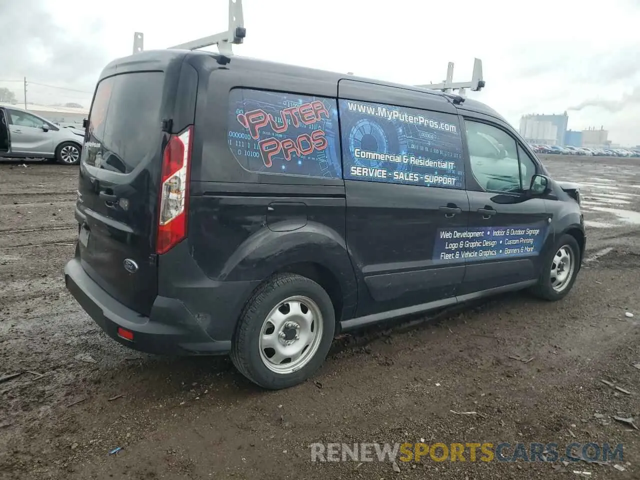 3 Photograph of a damaged car NM0LS7E28M1491845 FORD TRANSIT 2021