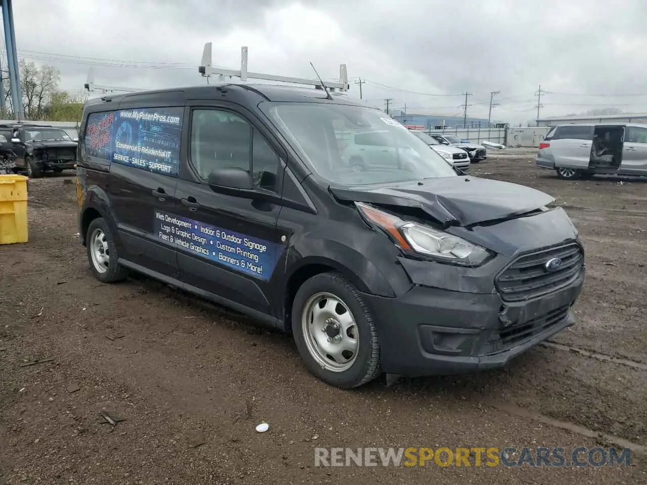 4 Photograph of a damaged car NM0LS7E28M1491845 FORD TRANSIT 2021