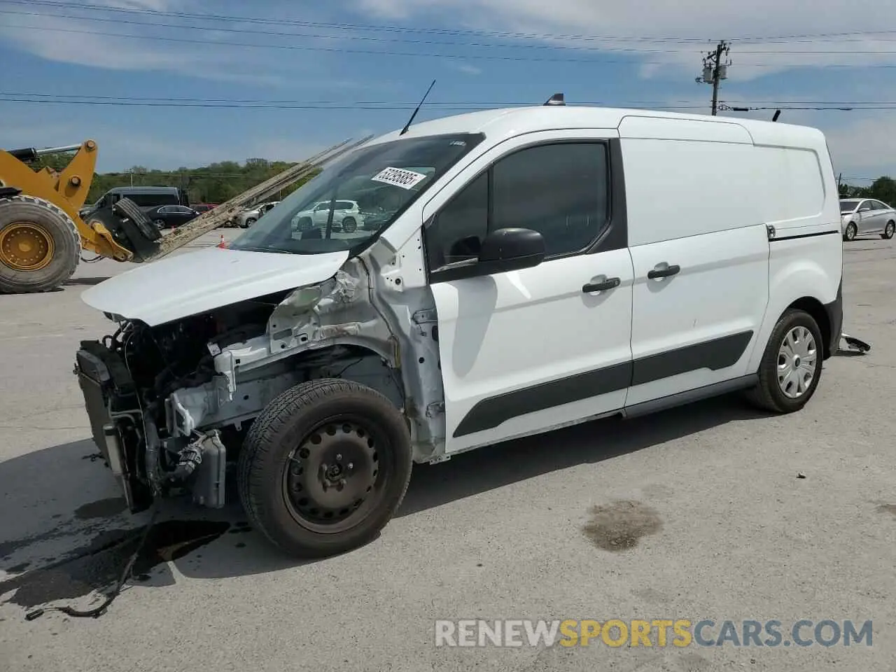 1 Photograph of a damaged car NM0LS7E29M1485729 FORD TRANSIT 2021