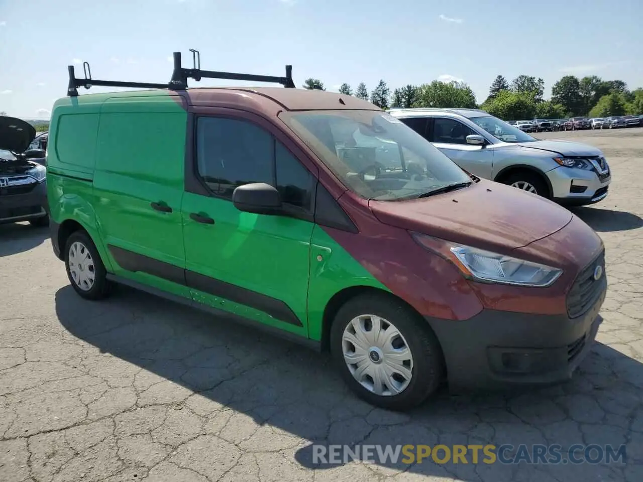 4 Photograph of a damaged car NM0LS7E72M1499242 FORD TRANSIT 2021