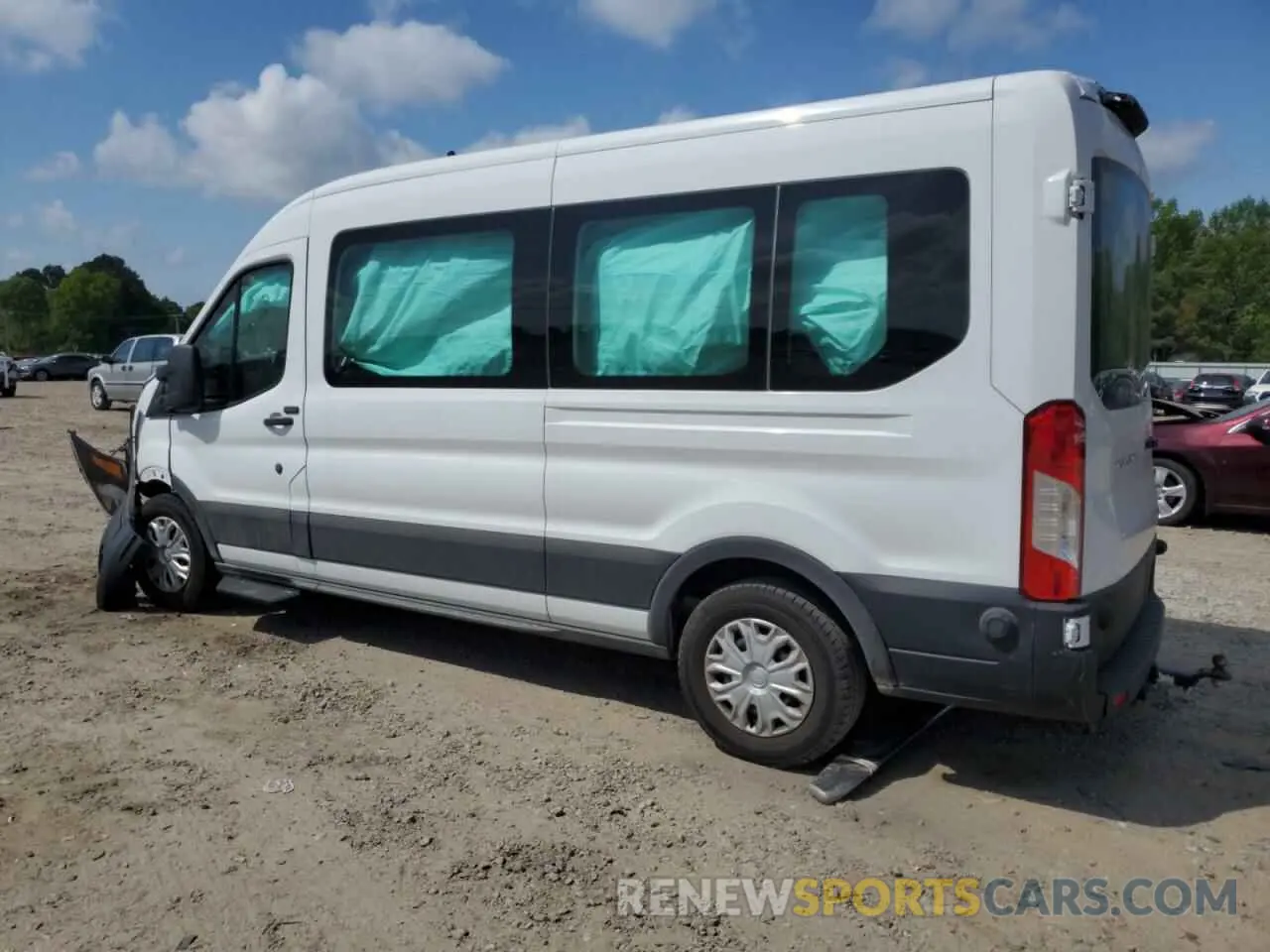 2 Photograph of a damaged car 1FBAX2C85NKA17809 FORD TRANSIT 2022