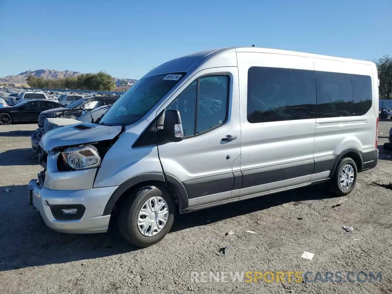 1 Photograph of a damaged car 1FBAX2CG8NKA05435 FORD TRANSIT 2022