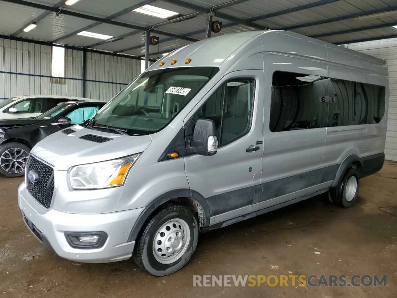 1 Photograph of a damaged car 1FBVU5XG7NKA64823 FORD TRANSIT 2022