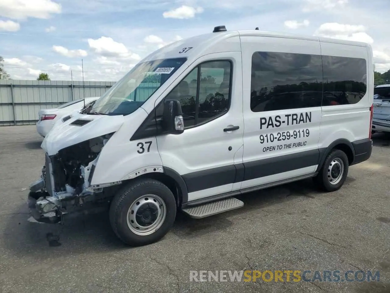 1 Photograph of a damaged car 1FDZK1C85NKA69802 FORD TRANSIT 2022