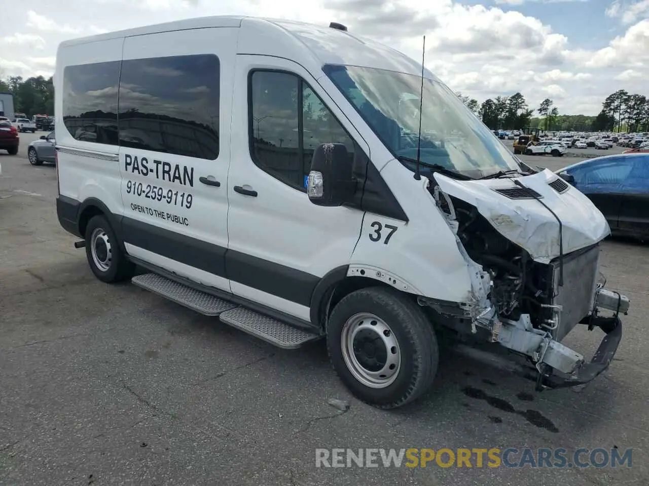 4 Photograph of a damaged car 1FDZK1C85NKA69802 FORD TRANSIT 2022
