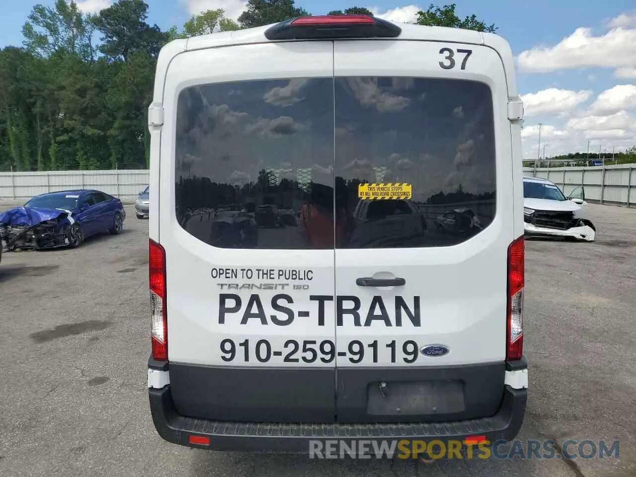 6 Photograph of a damaged car 1FDZK1C85NKA69802 FORD TRANSIT 2022