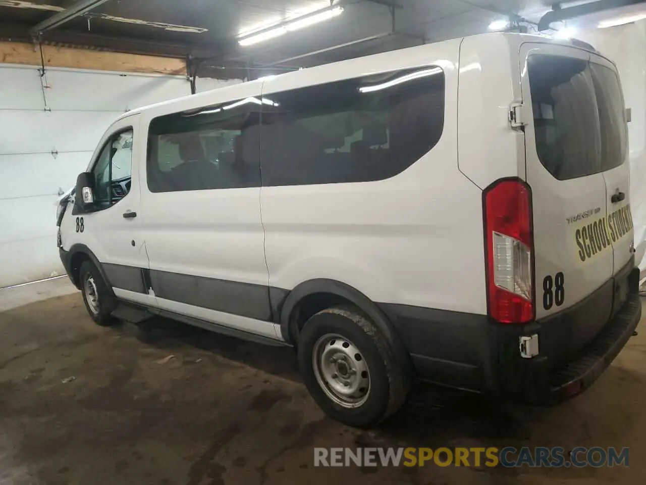 2 Photograph of a damaged car 1FMZK1Y81NKA47868 FORD TRANSIT 2022