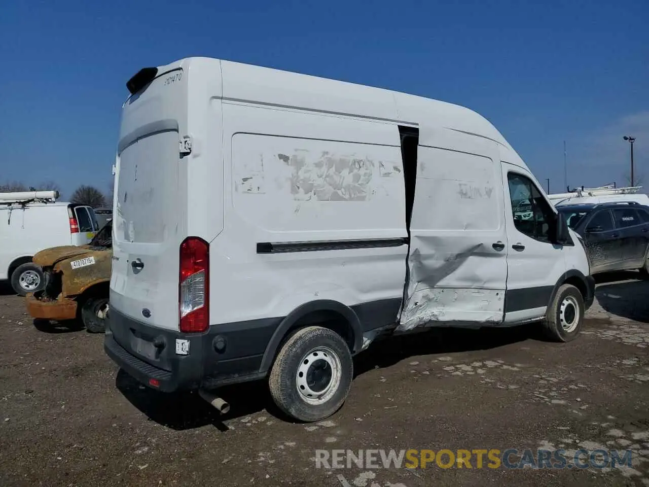 3 Photograph of a damaged car 1FTBR1X82NKA23274 FORD TRANSIT 2022