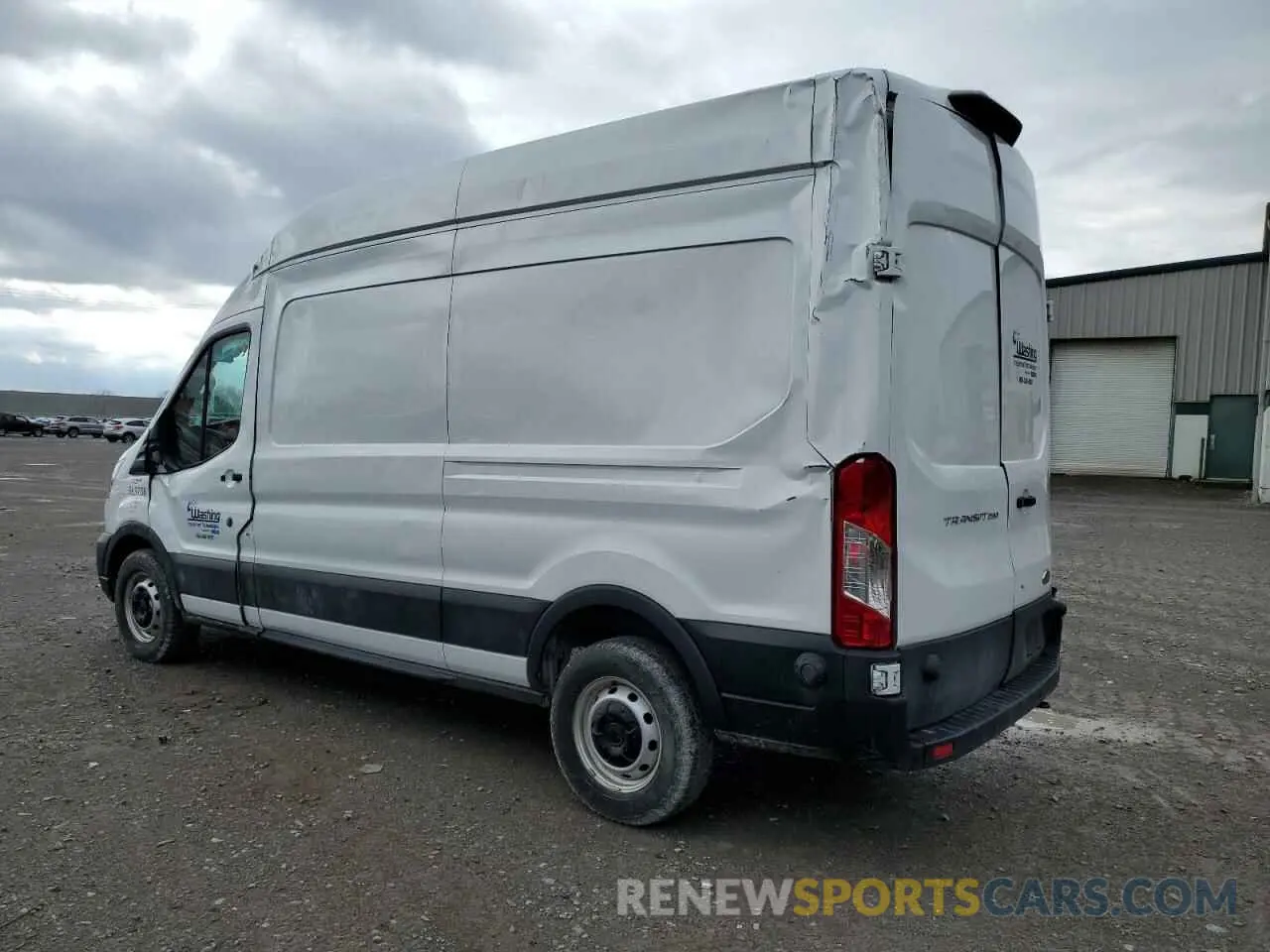 2 Photograph of a damaged car 1FTBR1X85NKA58035 FORD TRANSIT 2022
