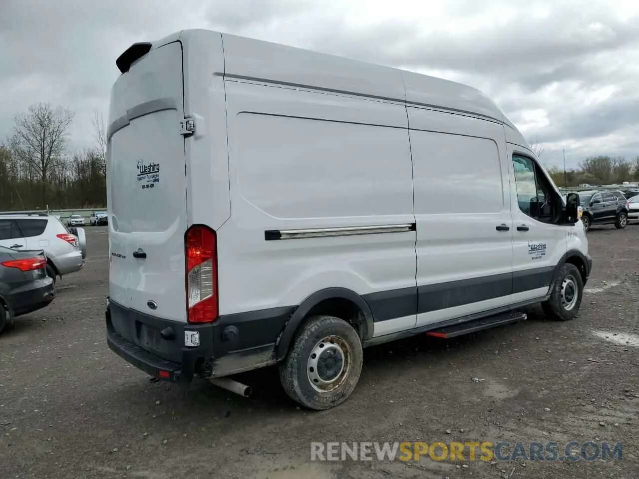 3 Photograph of a damaged car 1FTBR1X85NKA58035 FORD TRANSIT 2022