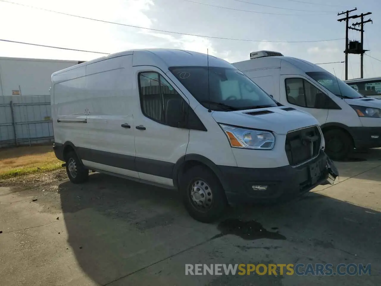 1 Photograph of a damaged car 1FTBR2C88NKA51060 FORD TRANSIT 2022