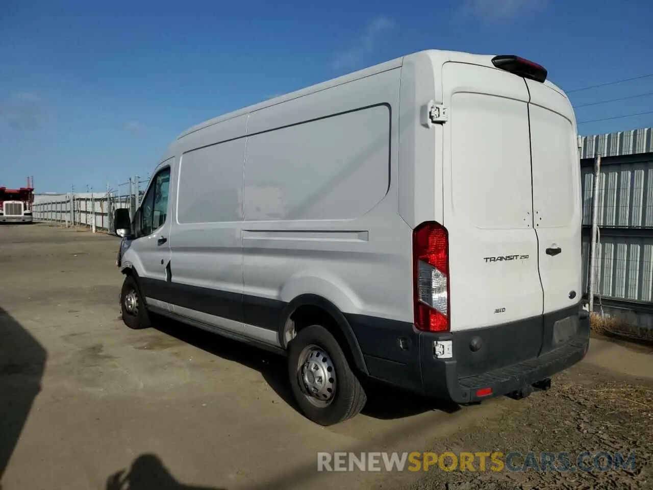 3 Photograph of a damaged car 1FTBR2C88NKA51060 FORD TRANSIT 2022
