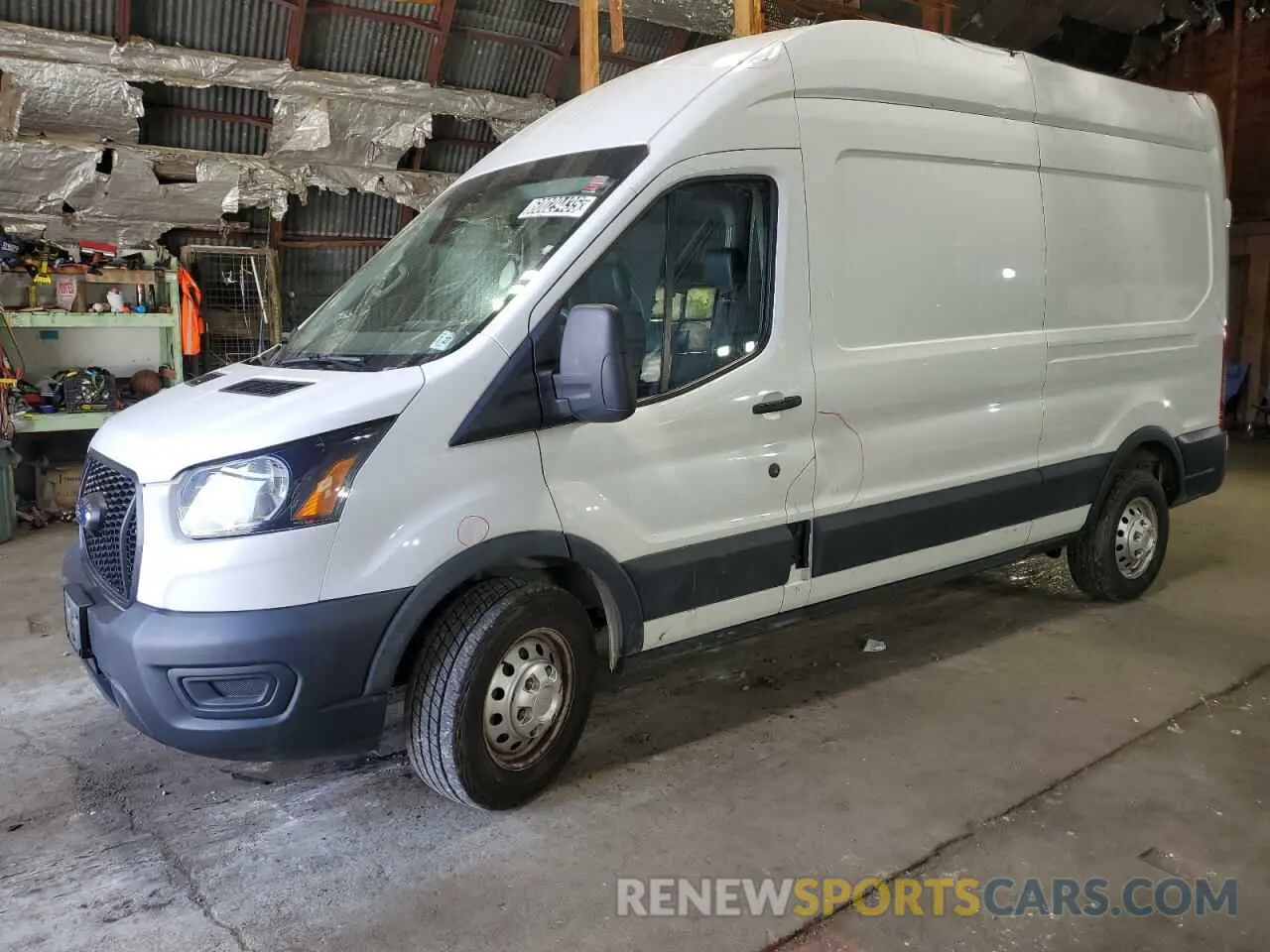1 Photograph of a damaged car 1FTBR2X81NKA63951 FORD TRANSIT 2022