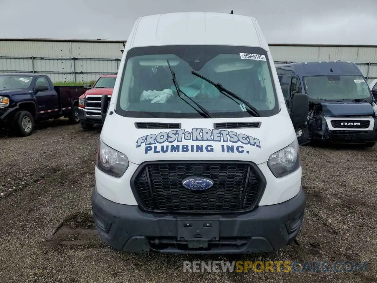 5 Photograph of a damaged car 1FTBR2X89NKA80612 FORD TRANSIT 2022
