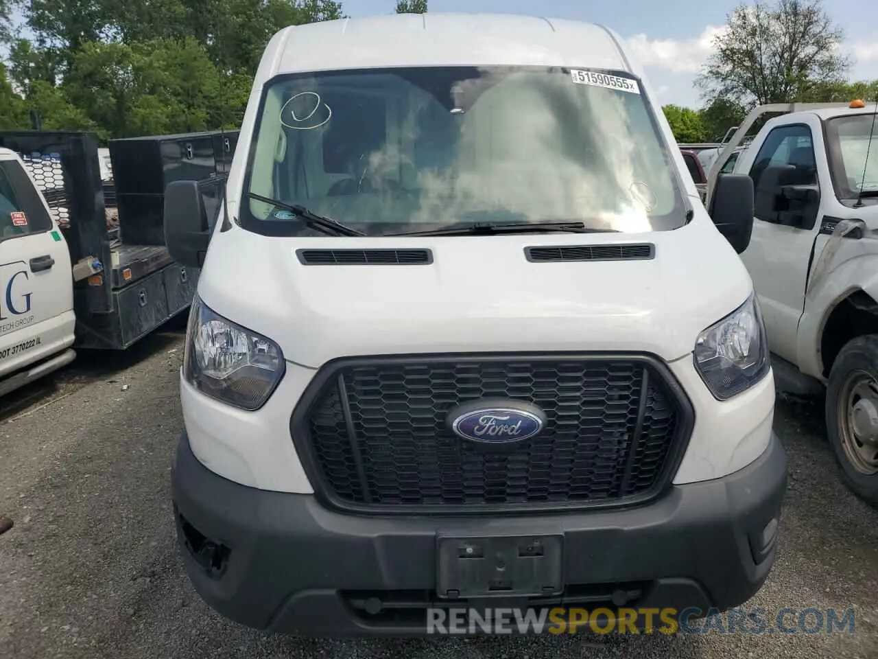 5 Photograph of a damaged car 1FTYE1C83NKA48423 FORD TRANSIT 2022
