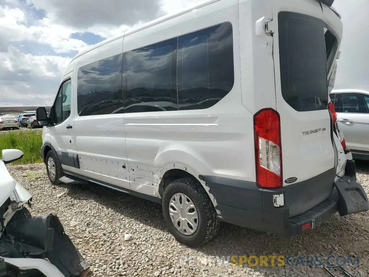 2 Photograph of a damaged car 1FTYE1C86NKA58458 FORD TRANSIT 2022