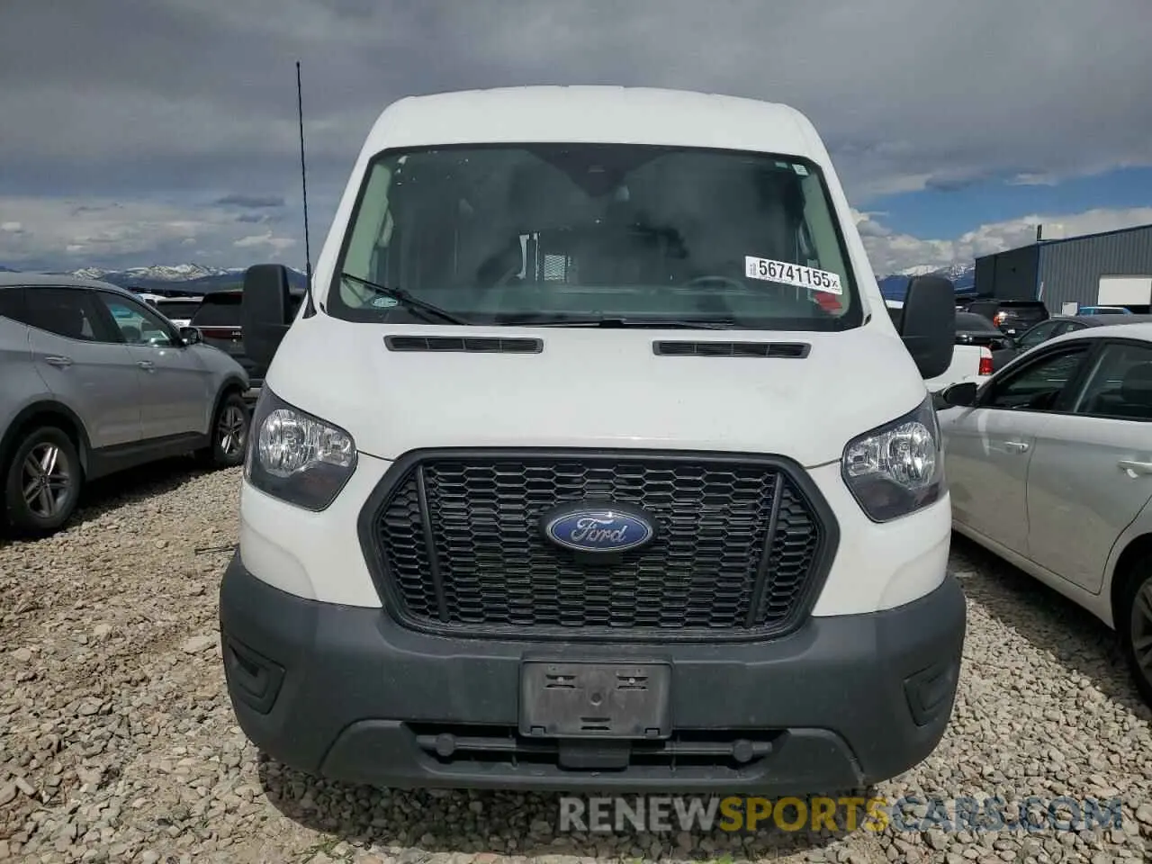 5 Photograph of a damaged car 1FTYE1C86NKA58458 FORD TRANSIT 2022