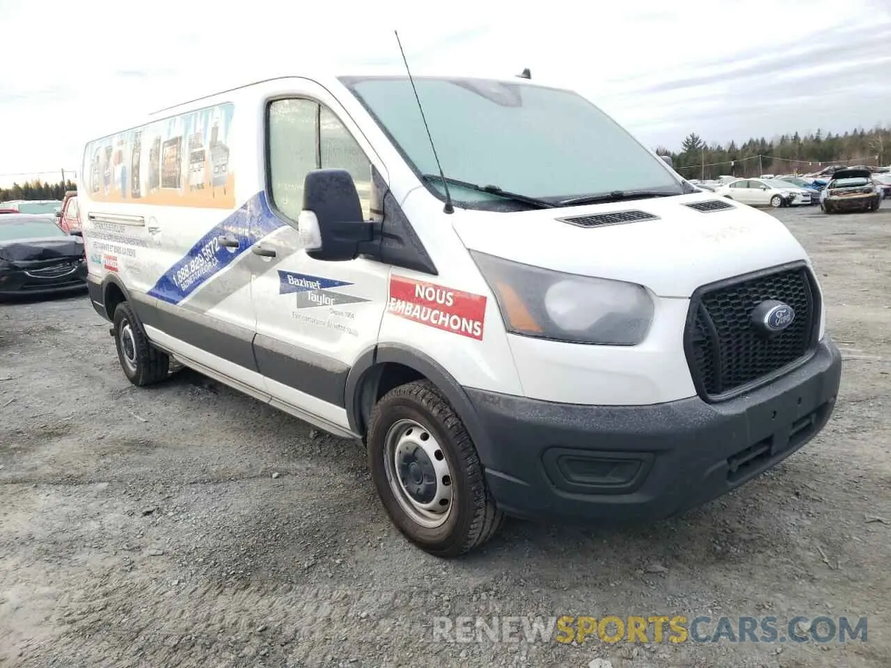 4 Photograph of a damaged car 1FTYE1Y82NKA32948 FORD TRANSIT 2022