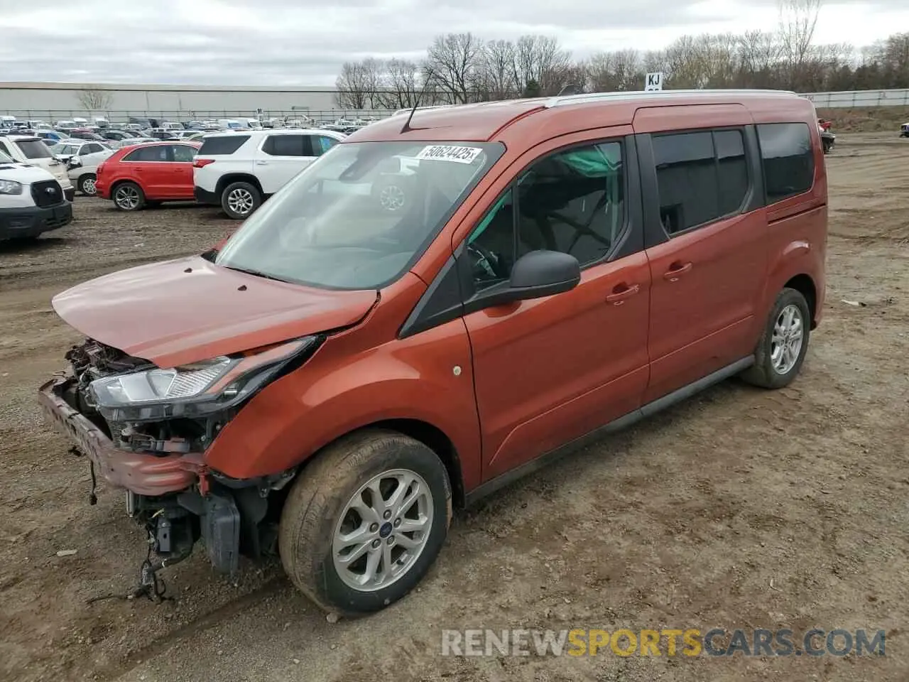 1 Photograph of a damaged car NM0GE9F25N1509870 FORD TRANSIT 2022