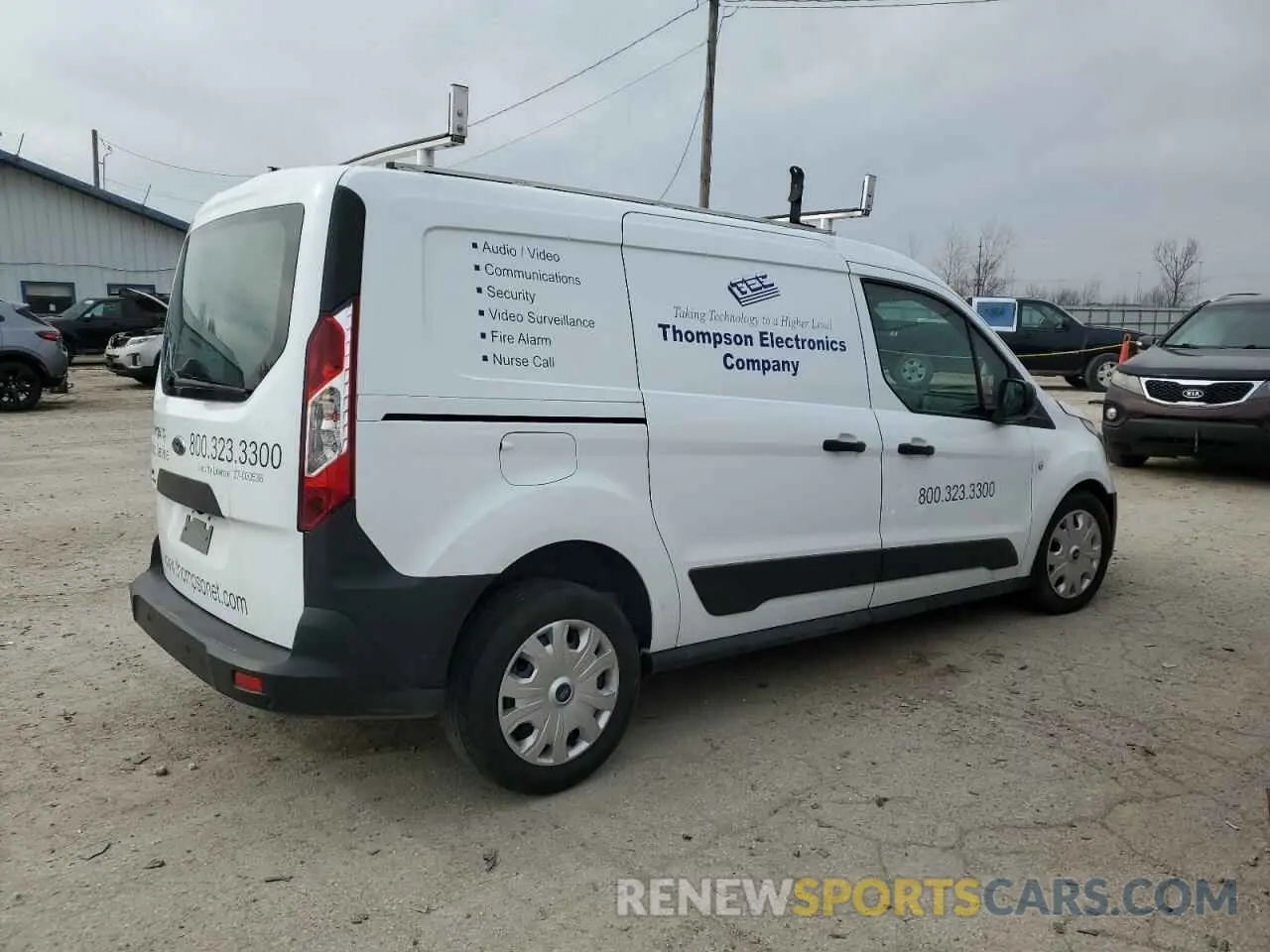 3 Photograph of a damaged car NM0LE7S2XN1517343 FORD TRANSIT 2022