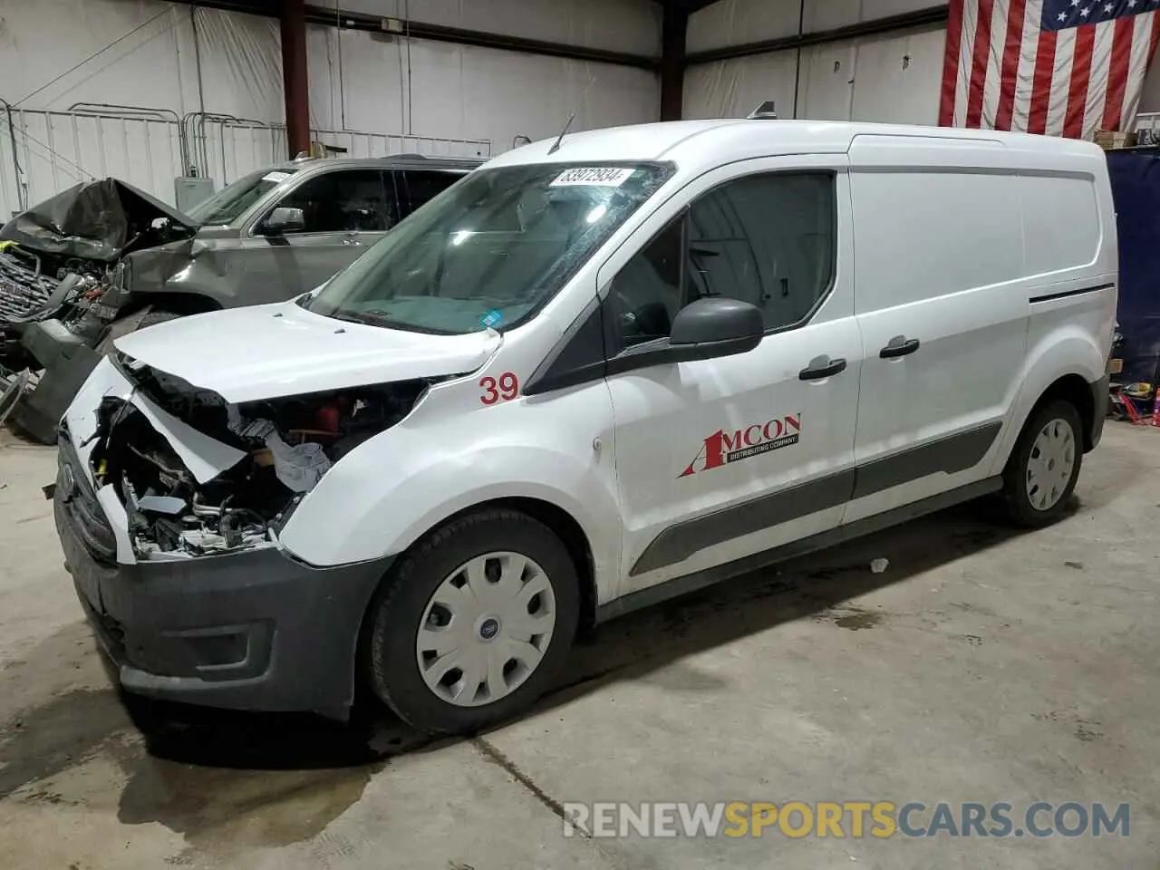 1 Photograph of a damaged car NM0LS7S20N1518445 FORD TRANSIT 2022