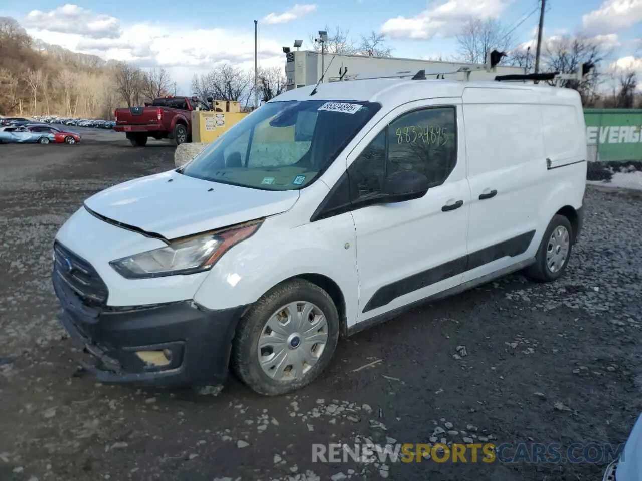 1 Photograph of a damaged car NM0LS7S22N1519807 FORD TRANSIT 2022