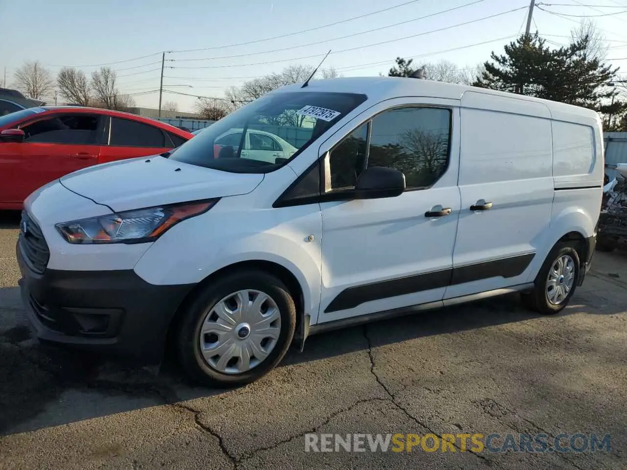 1 Photograph of a damaged car NM0LS7S25N1541929 FORD TRANSIT 2022