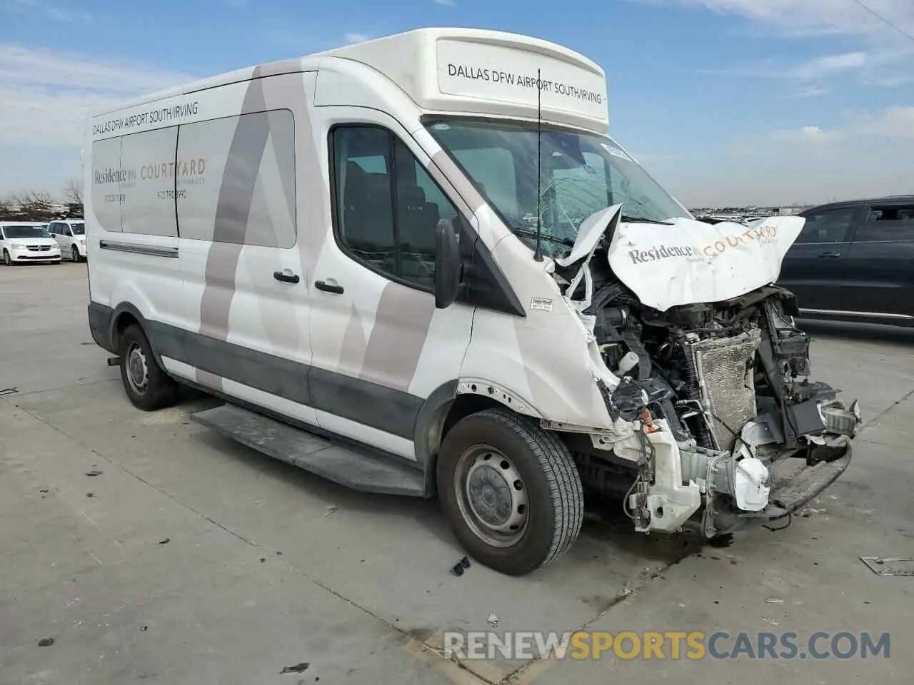 4 Photograph of a damaged car 1FBAX2C88PKB89190 FORD TRANSIT 2023