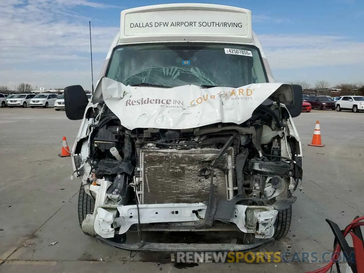 5 Photograph of a damaged car 1FBAX2C88PKB89190 FORD TRANSIT 2023