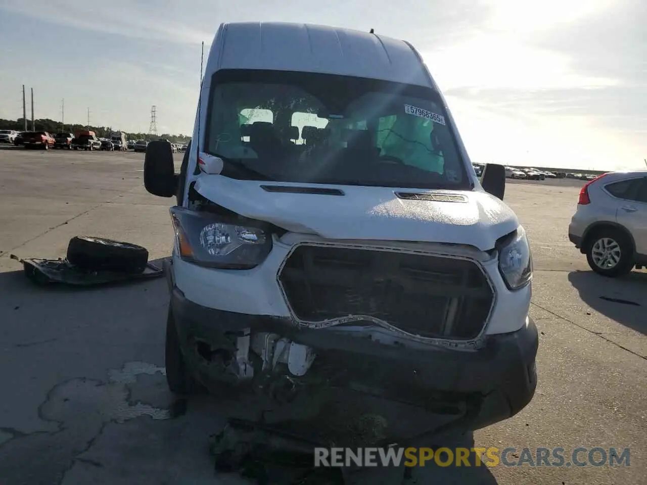 5 Photograph of a damaged car 1FBAX2X80PKA62847 FORD TRANSIT 2023