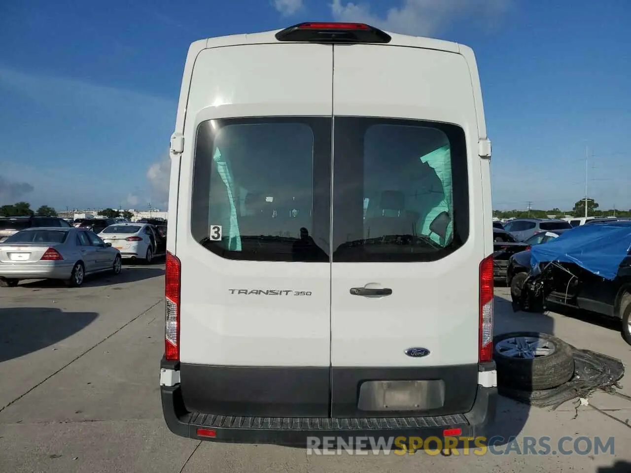 6 Photograph of a damaged car 1FBAX2X80PKA62847 FORD TRANSIT 2023