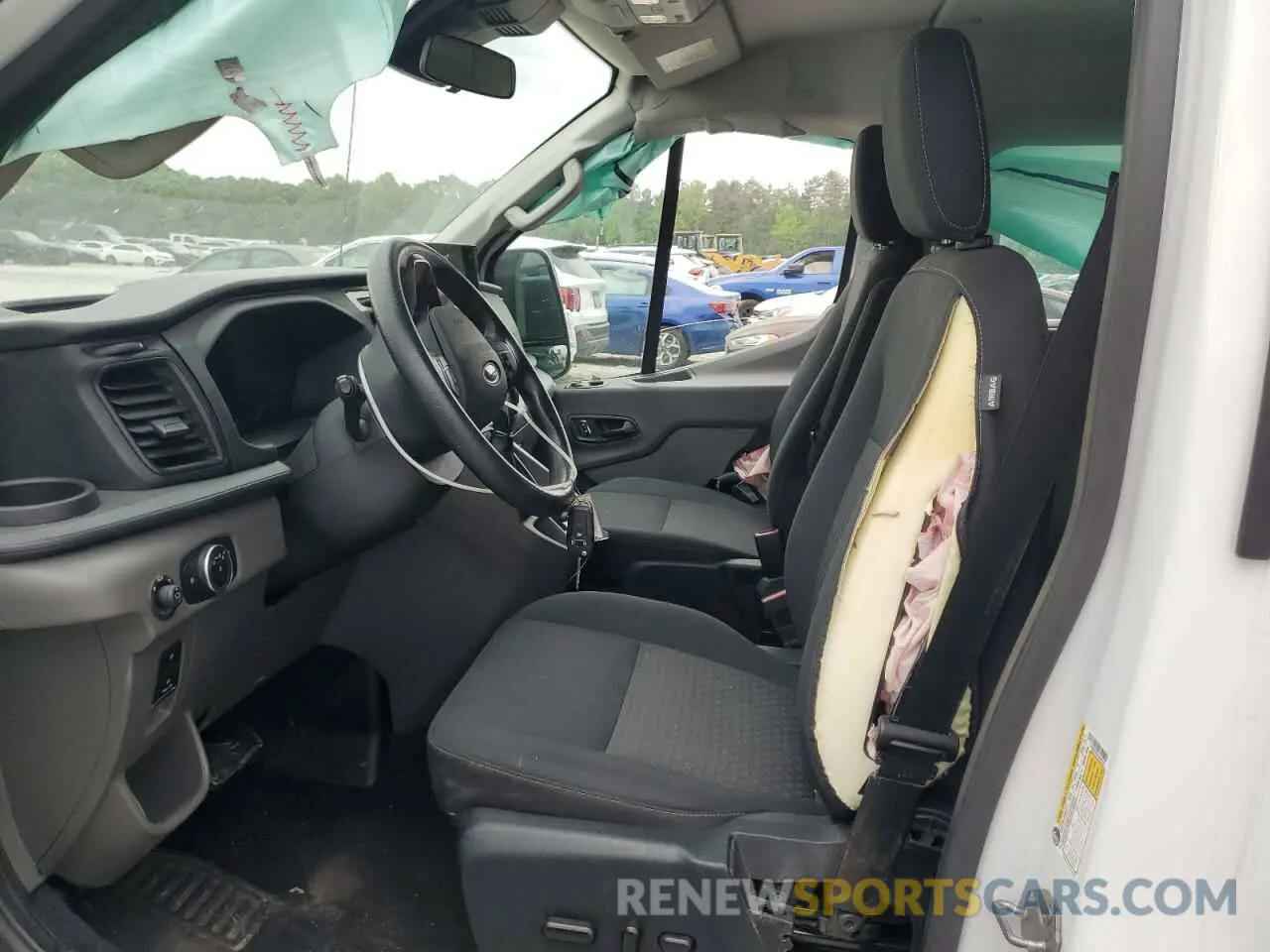 7 Photograph of a damaged car 1FBAX2Y82PKA49323 FORD TRANSIT 2023