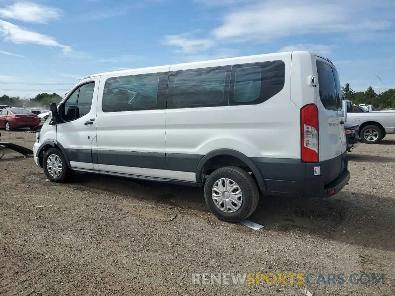 2 Photograph of a damaged car 1FBAX2Y82PKA53310 FORD TRANSIT 2023