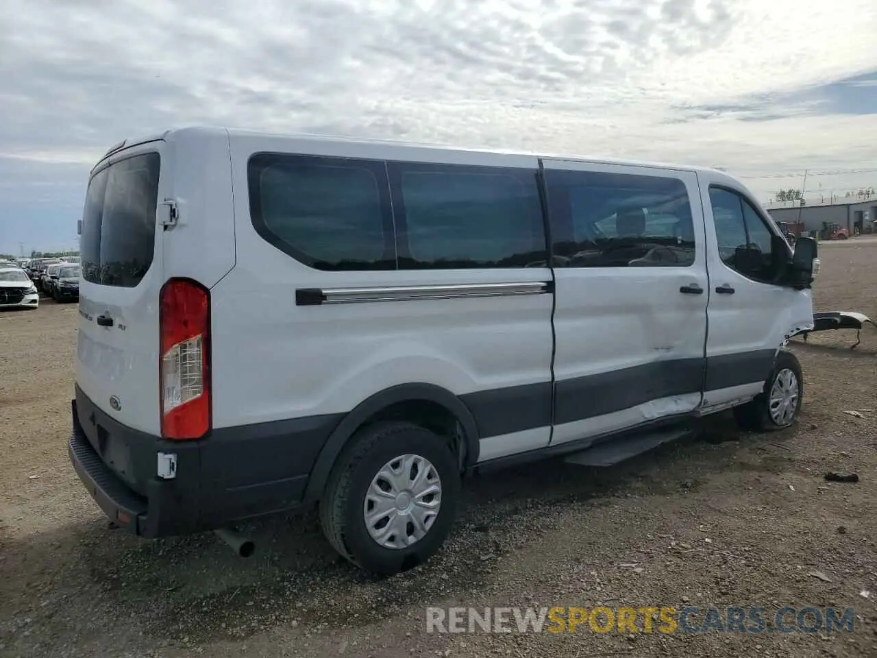 3 Photograph of a damaged car 1FBAX2Y82PKA53310 FORD TRANSIT 2023