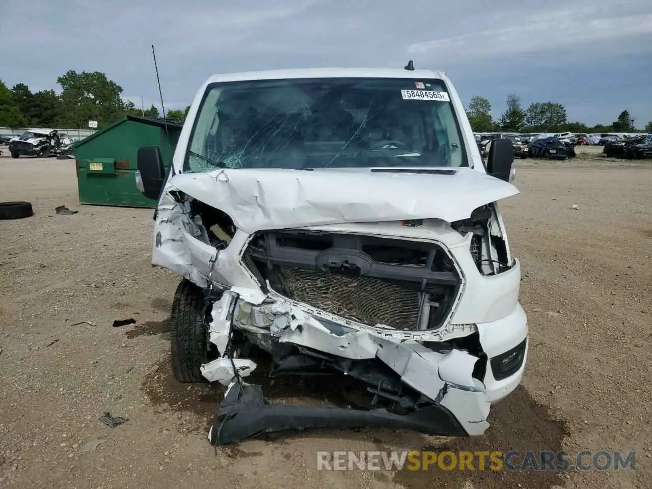 5 Photograph of a damaged car 1FBAX2Y82PKA53310 FORD TRANSIT 2023