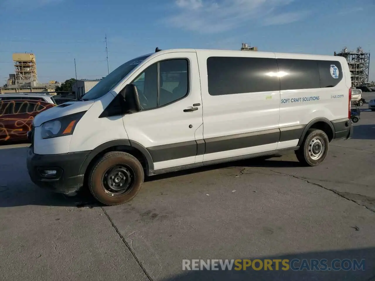 1 Photograph of a damaged car 1FBAX2Y82PKB73172 FORD TRANSIT 2023