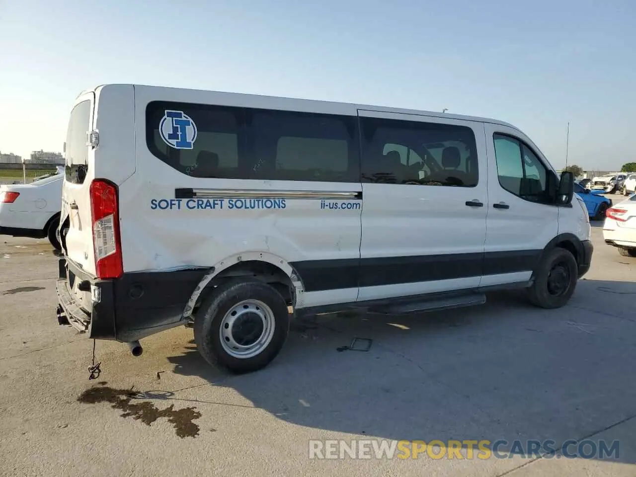 3 Photograph of a damaged car 1FBAX2Y82PKB73172 FORD TRANSIT 2023