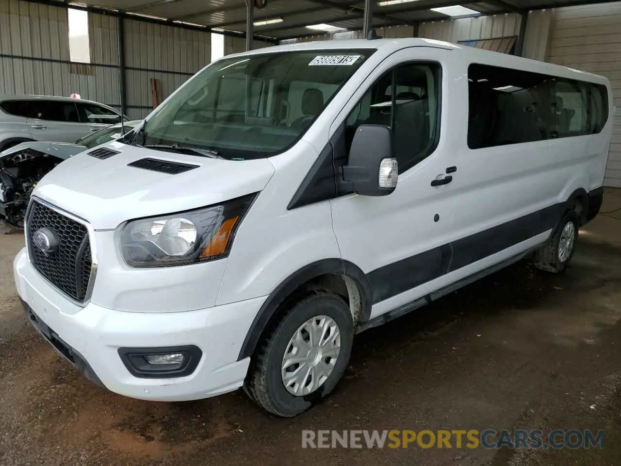 1 Photograph of a damaged car 1FBAX2Y89PKA94274 FORD TRANSIT 2023