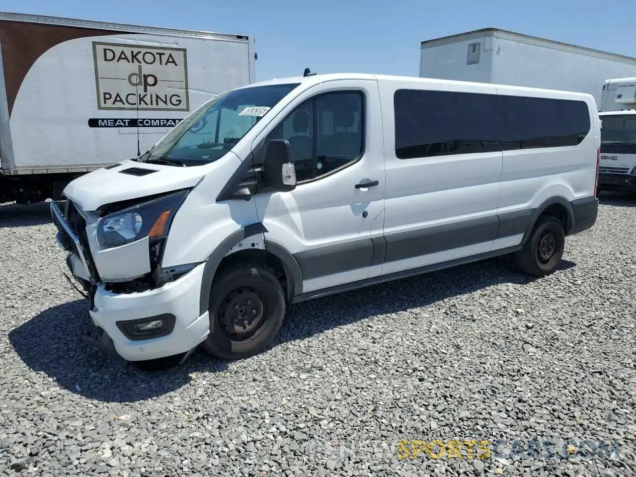 1 Photograph of a damaged car 1FBAX2YG0PKA79637 FORD TRANSIT 2023