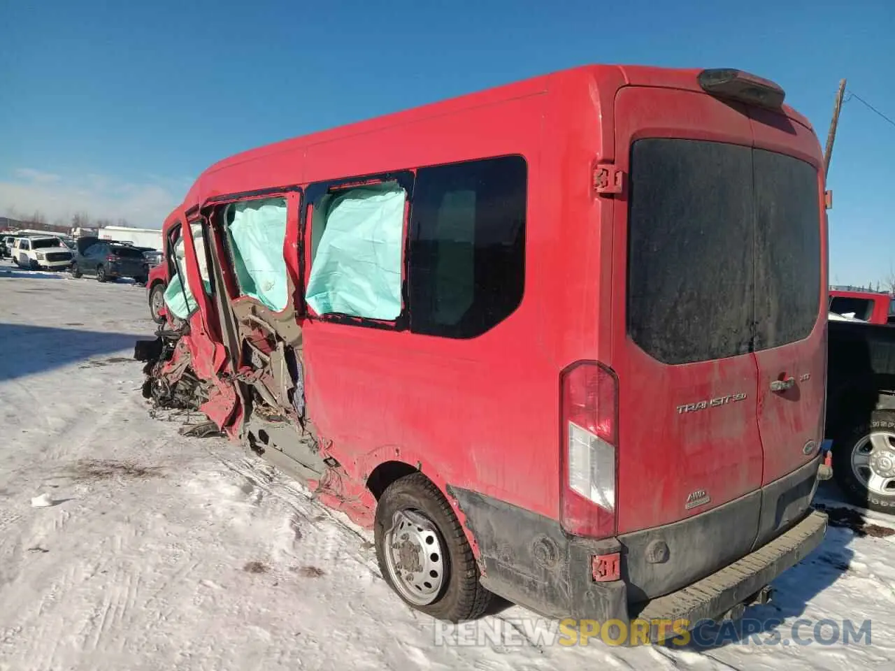 2 Photograph of a damaged car 1FBAX9CG3PKB83202 FORD TRANSIT 2023