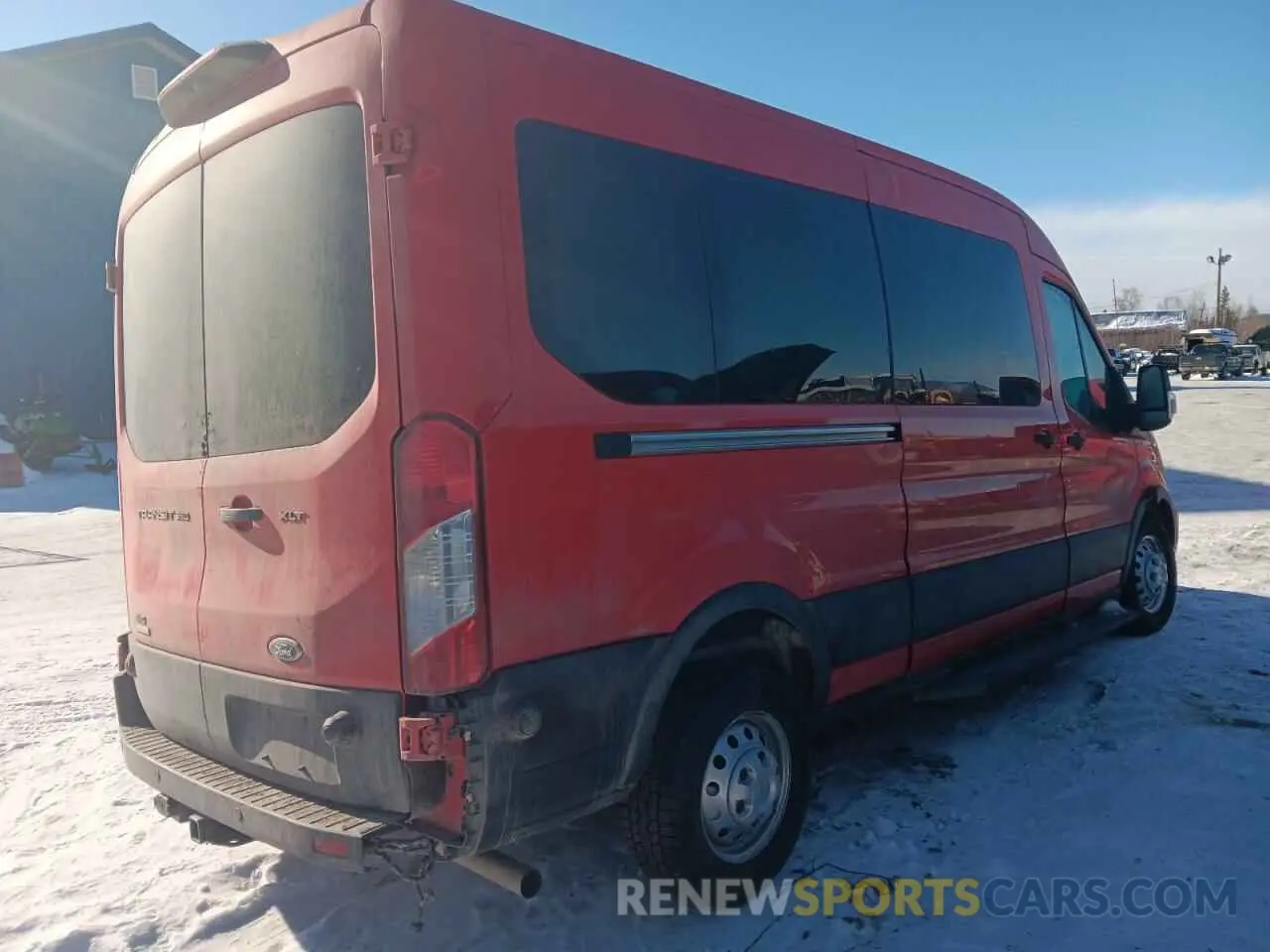 3 Photograph of a damaged car 1FBAX9CG3PKB83202 FORD TRANSIT 2023