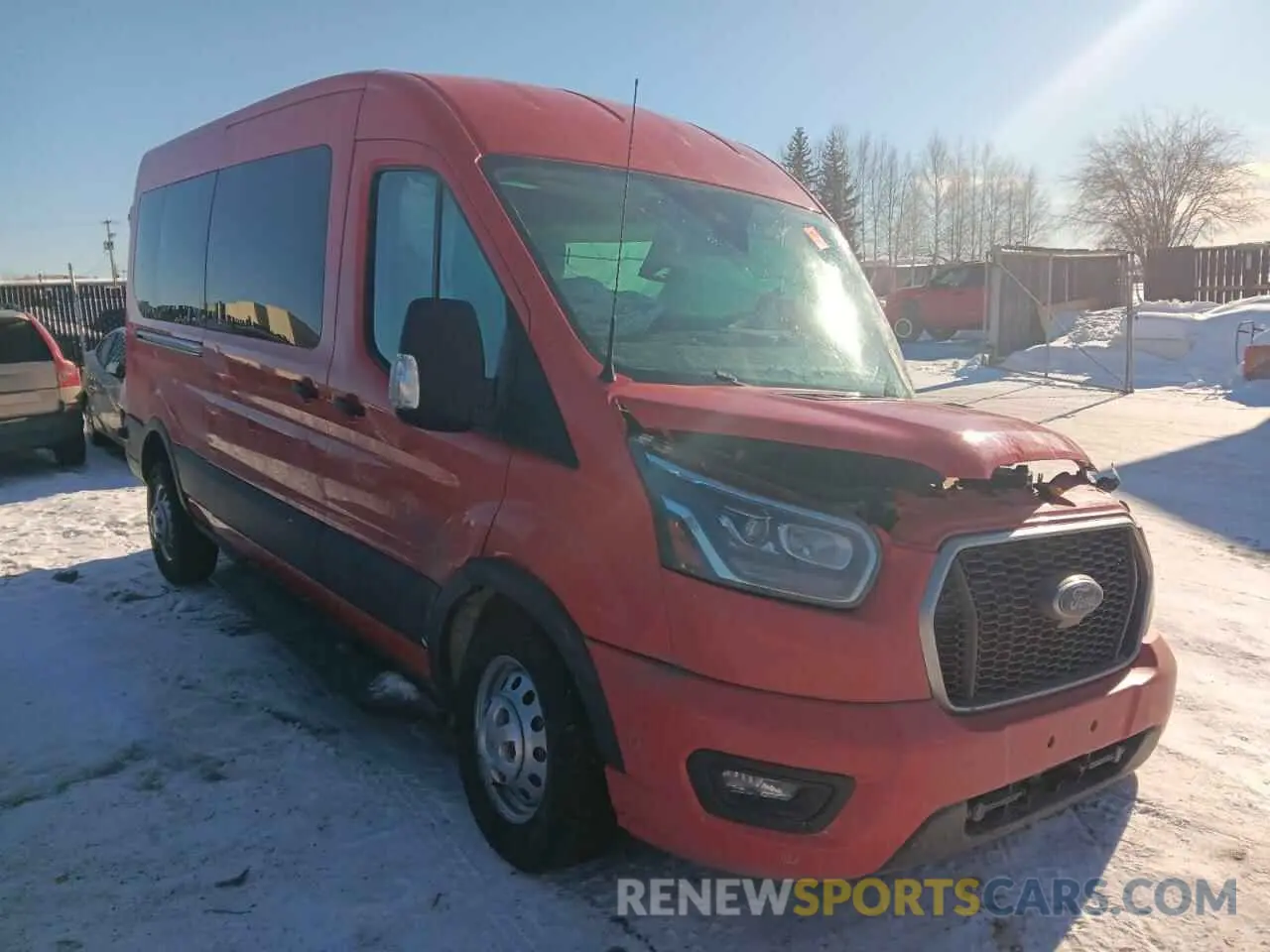 4 Photograph of a damaged car 1FBAX9CG3PKB83202 FORD TRANSIT 2023