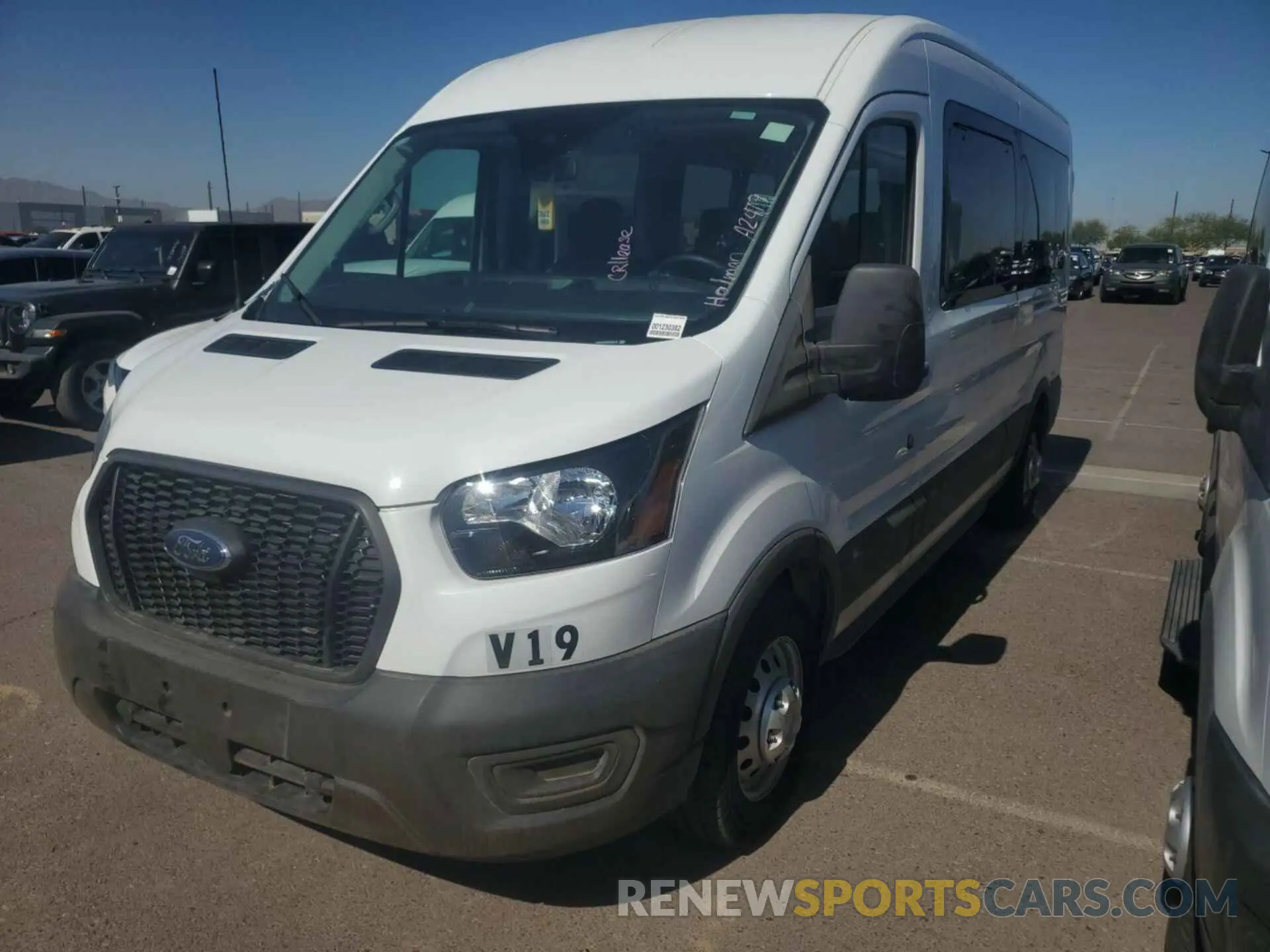 2 Photograph of a damaged car 1FBAX9CG9PKB90218 FORD TRANSIT 2023