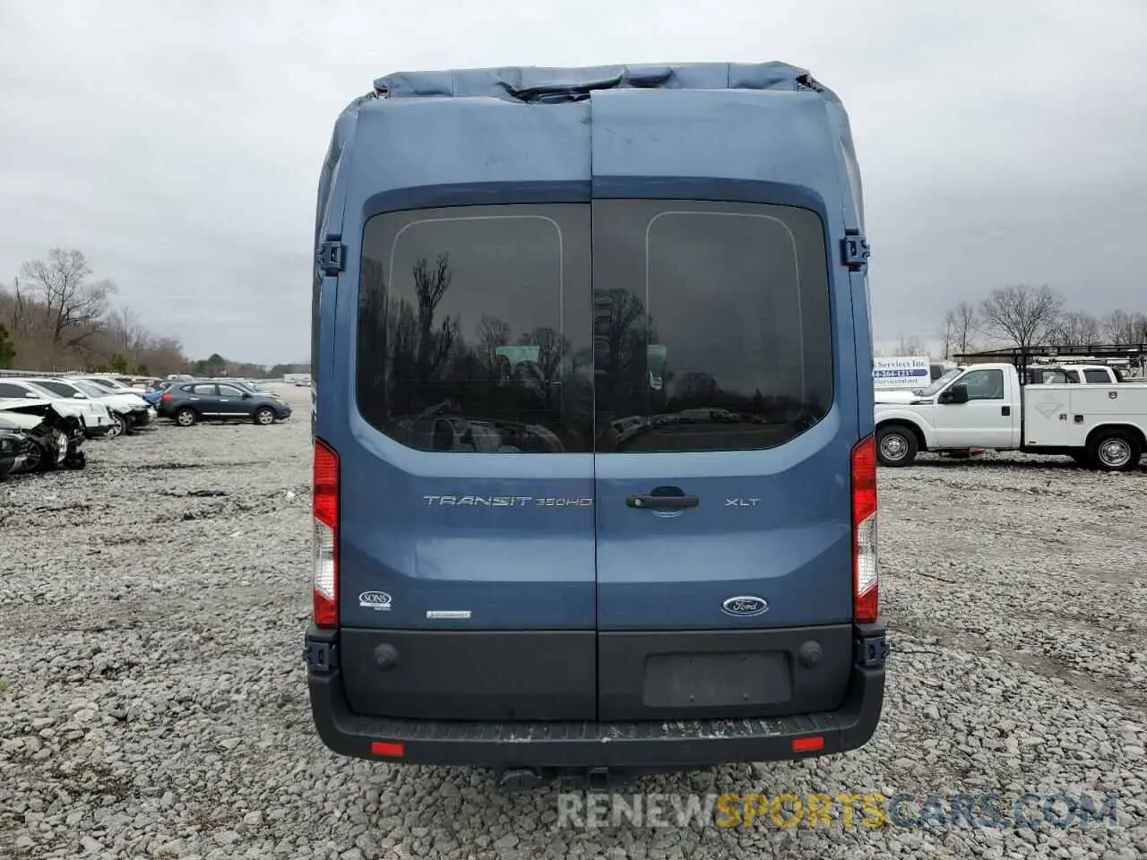 6 Photograph of a damaged car 1FBVU4XG8PKB11791 FORD TRANSIT 2023