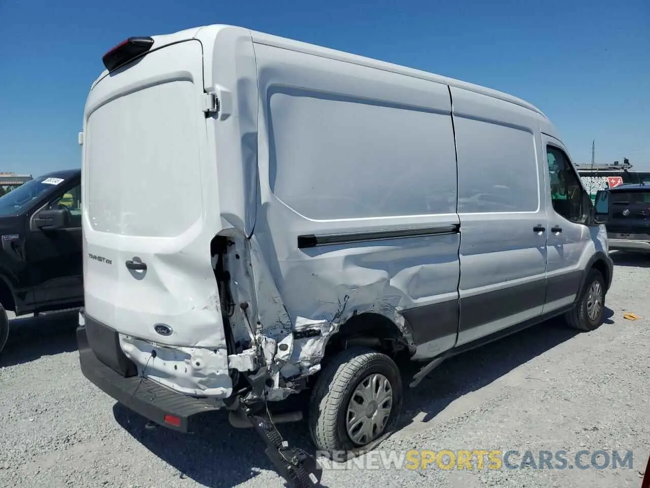 3 Photograph of a damaged car 1FTBR1C80PKA95907 FORD TRANSIT 2023