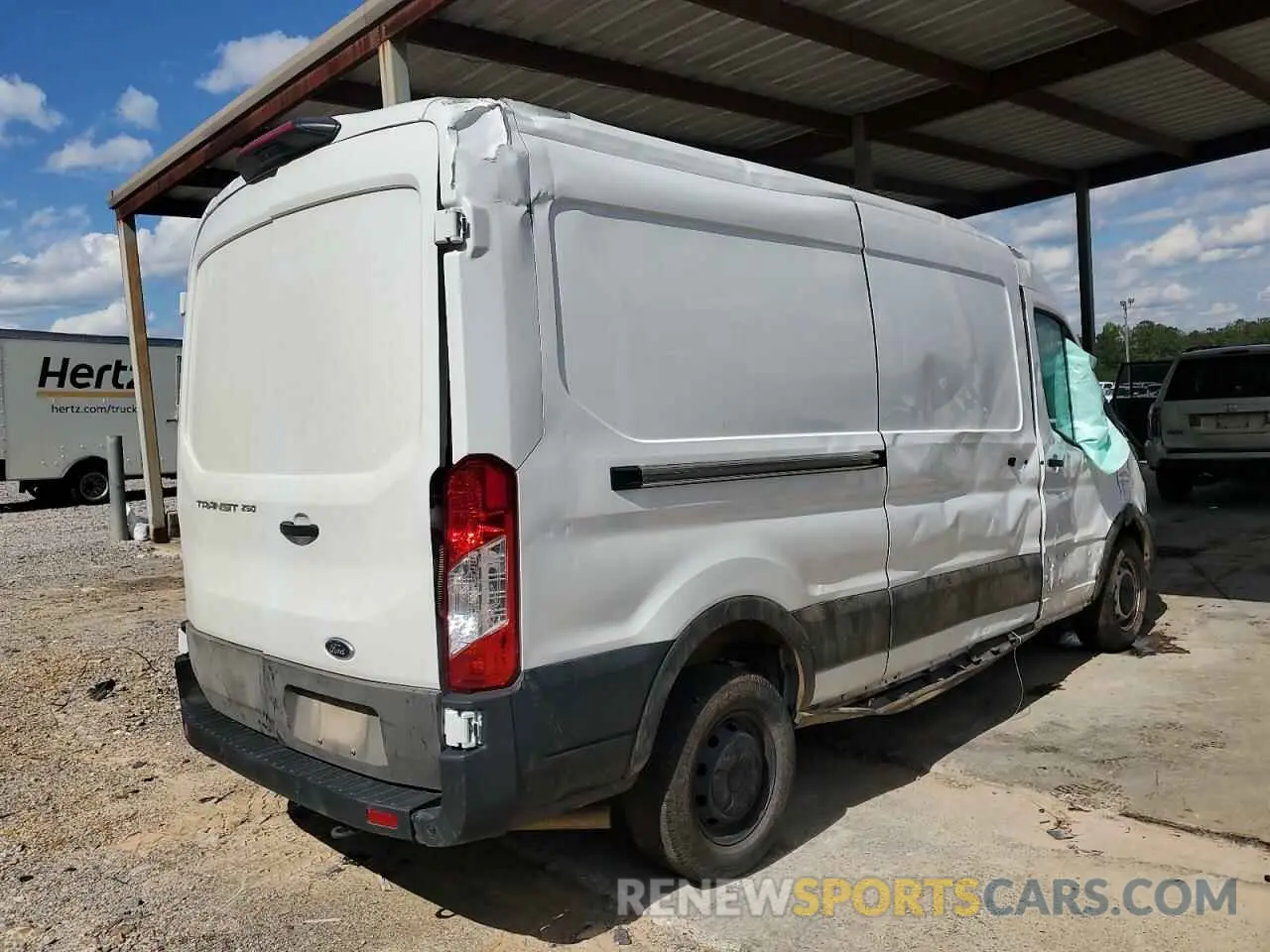 3 Photograph of a damaged car 1FTBR1C81PKB17123 FORD TRANSIT 2023