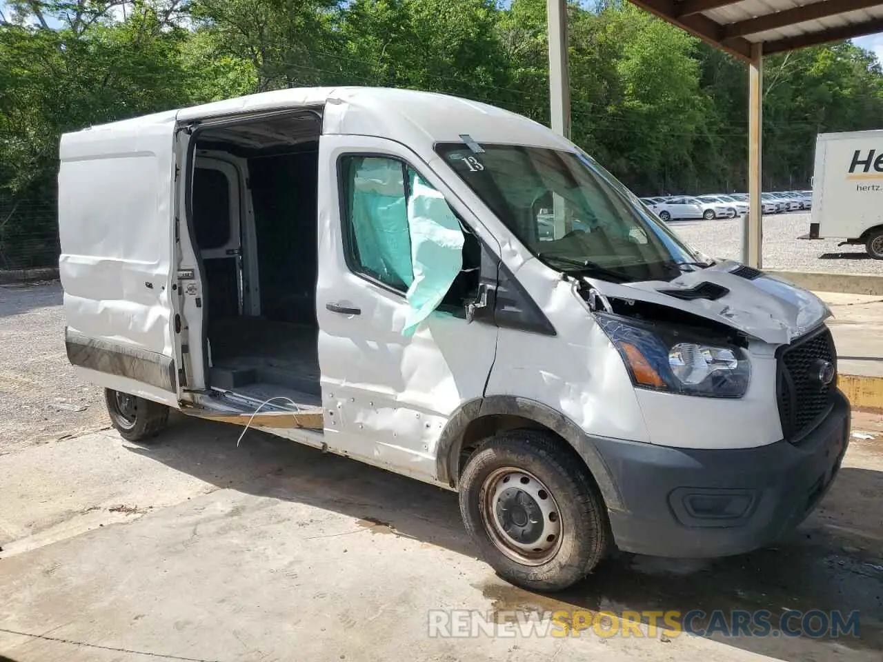 4 Photograph of a damaged car 1FTBR1C81PKB17123 FORD TRANSIT 2023