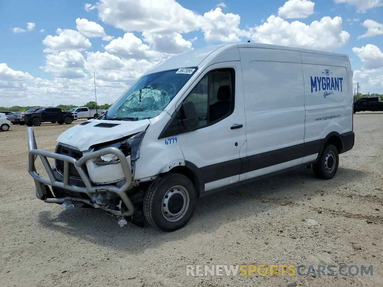1 Photograph of a damaged car 1FTBR1C83PKB66369 FORD TRANSIT 2023