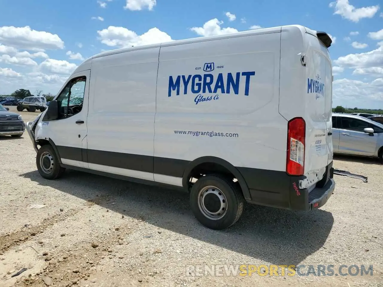 2 Photograph of a damaged car 1FTBR1C83PKB66369 FORD TRANSIT 2023